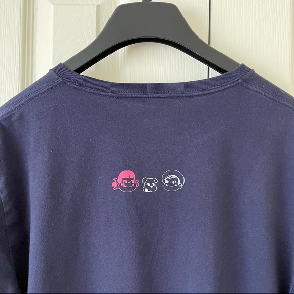 3/$30 Uniqlo Women’s Navy Blue Peko Tee - Picture 5 of 8